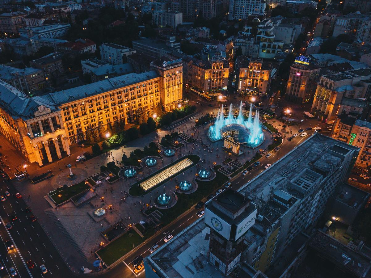 Senator Maidan Lejlighedshotel Kiev Eksteriør billede
